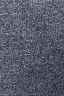 Japanese Cotton Blend Terry Knit in Heather Blue 0