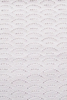 Cotton Eyelet in White0