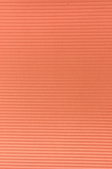 Italian Cotton and Acetate Ottoman in Salmone0