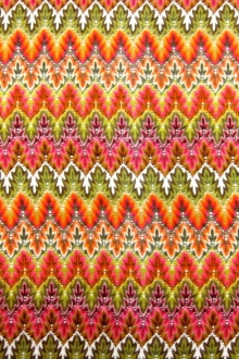 Printed Silk Charmeuse0