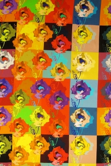 Printed Silk Chiffon0