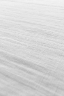 Washed Handkerchief Linen in White0