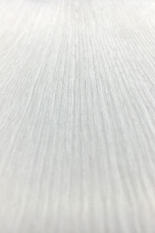 Polyester and Nylon Blend Pleated Organza in White0