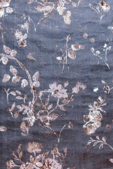 Painted Double Silk Organza0