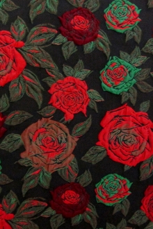 Polyester and Nylon Blend Brocade0