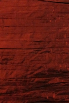 Metallic Tucked Silk Shantung0