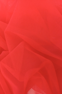 Italian Stretch Nylon Illusion in Rosso0