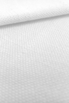 Linen Like Polyester in White0