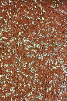 Sequins on Silk Chiffon0