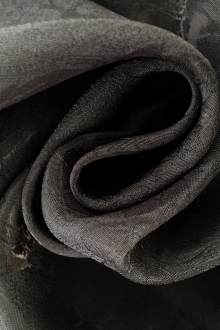 Silk and Nylon Blend Organza Floral Jacquard 0