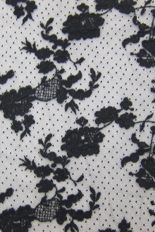 Embroidered Cotton Point D'Esprit0