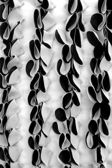 Novelty Samba Polyester Georgette Ruffles0