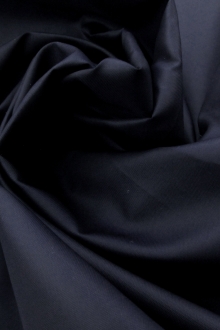 Japanese Polyester Ciré Rainwear In Midnight Navy0