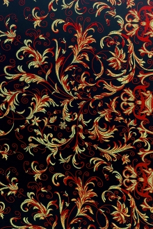Metallic Brocade Panel with Renaissance Ornamentation0