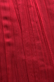 Crinkled Iridescent Rhodia Satin0