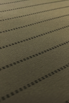 Striped 4Ply Silk Crepe0