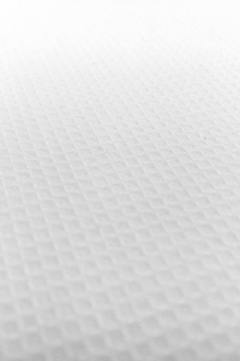 Pima Cotton Baby Waffle Pique in White0