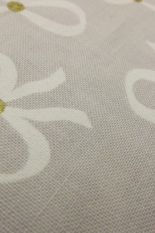 Cotton Broadcloth Metallic Print0