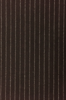 Italian Virgin Wool And Lycra Striped Flannel0