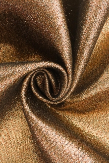 Polyester and Cotton Blend Lamé in Autumn0