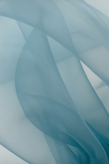 Japanese Polyester Extra Fine Organza in Powder Blue0