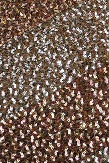 Sequins on Silk Chiffon0