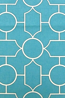 Cotton Canvas Art Deco Print0