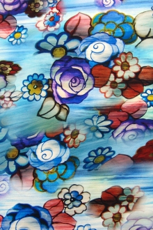 Silk Printed Chiffon0