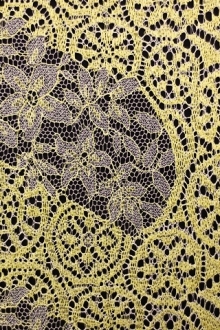 Metallic Chantilly Lace0