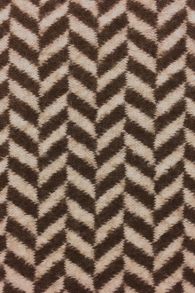 Virgin Wool Felted Knit Herringbone0