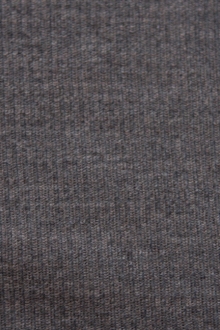 Virgin Wool Rib Knit in Heather Medium Grey0