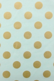 Cotton Broadcloth Metallic Print0