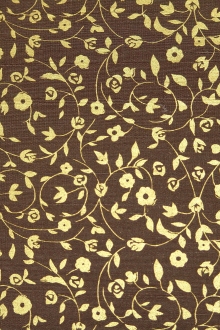 100% Silk Printed Doupioni 0