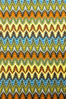 Printed Silk Charmeuse0