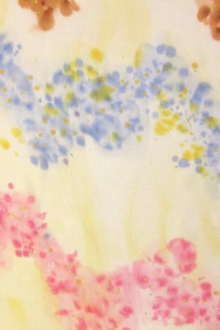 Hand Painted Silk Chiffon0