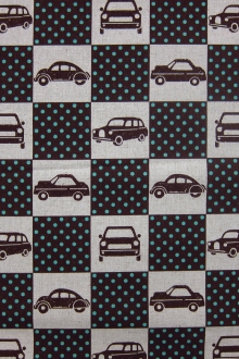 Japanese Linen Cotton Print0