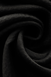 Hammered Silk Charmeuse in Charcoal0