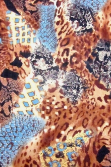 Printed Silk Chiffon0