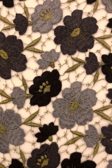 Metallic Guipure Lace0