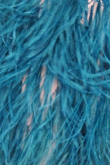 Ostrich Feather Trimmed Illusion0