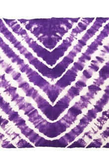MALIAN MUD CLOTH PURPLE TIE DYE