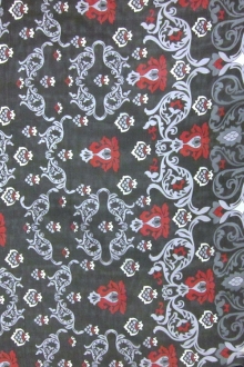 Printed Silk Chiffon0