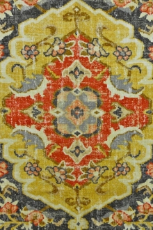 Linen Viscose Upholstery Indian Print0