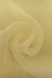 Japanese Pebbled Poly Organza in Butter0