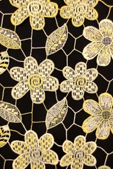 Metallic Guipure Lace0