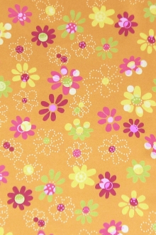 Printed Silk Charmeuse0