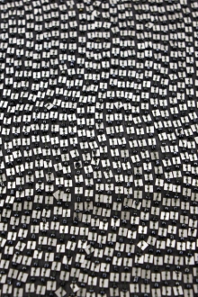 Sequins on Silk Chiffon0