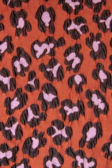 Animal Print Cloqué0