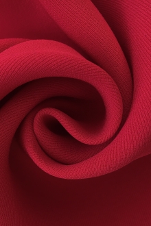 6Ply Silk Crepe in Bright Red0