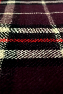 Virgin Wool Plaid0